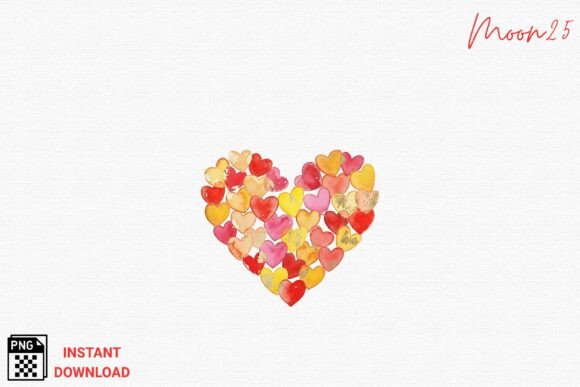 Download Watercolor Heart Love Valentine Png - Valentine png Collection