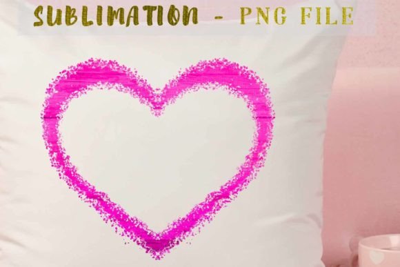 Download Pink Valentine Heart Frame Sublimation - Premium Bundle