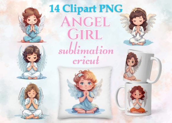 Download Baby Angel Png. Baptism Sublimation - Angel Collection
