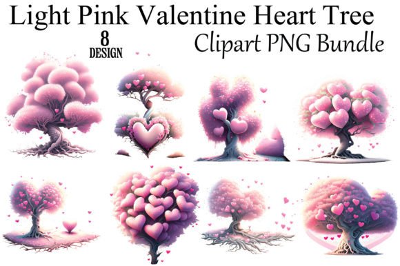 Download Light Pink Valentine Heart Tree - Pink valentine heart Collection