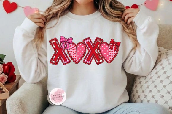 Download Heart XOXO Red Plaid Valentine PNG - Valentine png Collection