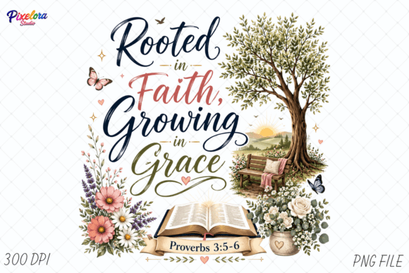 Download Rooted in Faith PNG, Bible Verse PNG - Bible verse png Collection