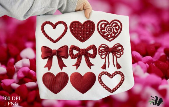 Download Faux Yarn Coquette Valentine PNG - Valentine png Collection