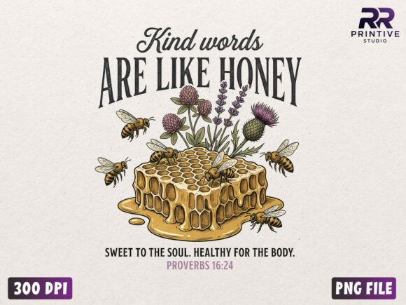 Download Kind Words Honey Bible Verse PNG - Bible verse png Collection