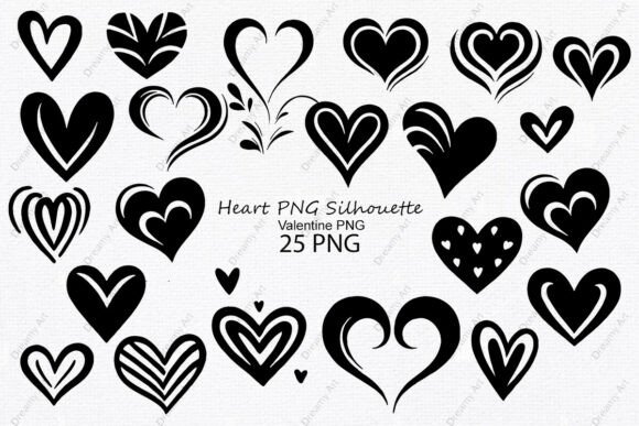 Download Heart PNG Silhouette, Valentine PNG - Valentine png Collection
