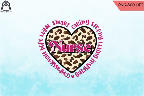 Download Leopard Heart Nurse Valentine PNG - Valentine png Collection
