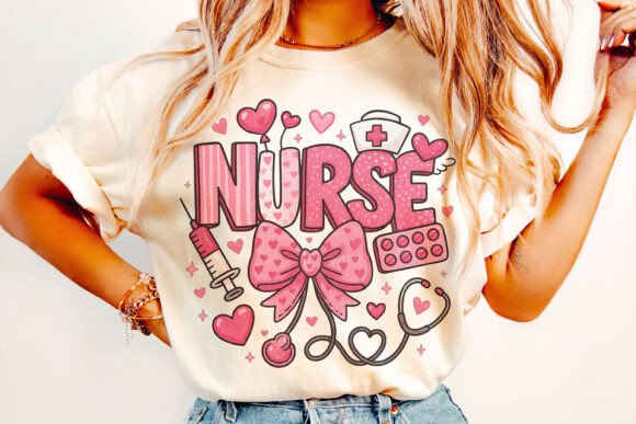 Download Nurse Png, Pink Nurse Valentine Png - Valentine png Collection