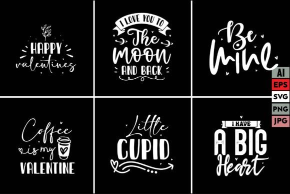 Download Valentine's Day Bundle T Shirt Design - Premium Resources