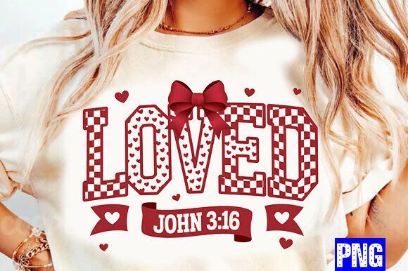Download Loved John 316 Png, Retro Valentine Png - Valentine png Collection