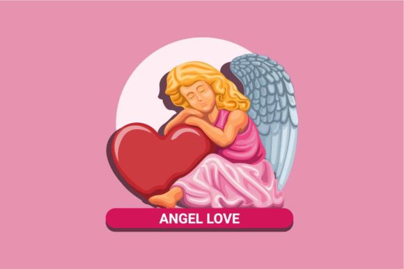 Download Angel Love Happy Valentine Day Celebrate - Angel Collection